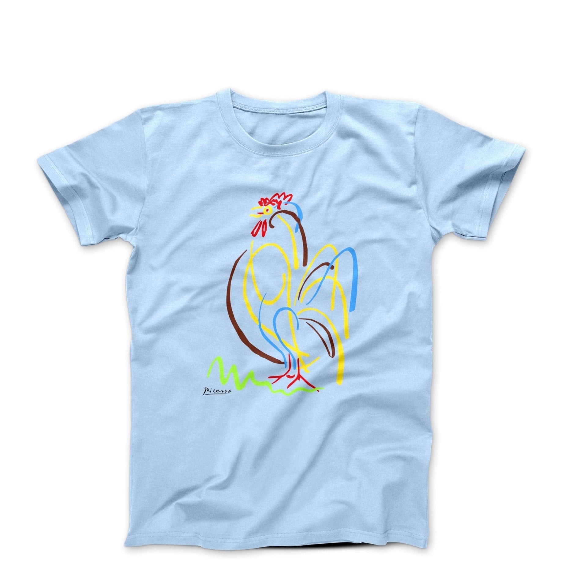 Picasso Le Coq (the Cockerel) T-shirt - Greatest Artists - Harvey Ltd