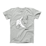 Picasso Peace (Dove and Face) Artwork T-Shirt - Greatest Artists - Harvey Ltd