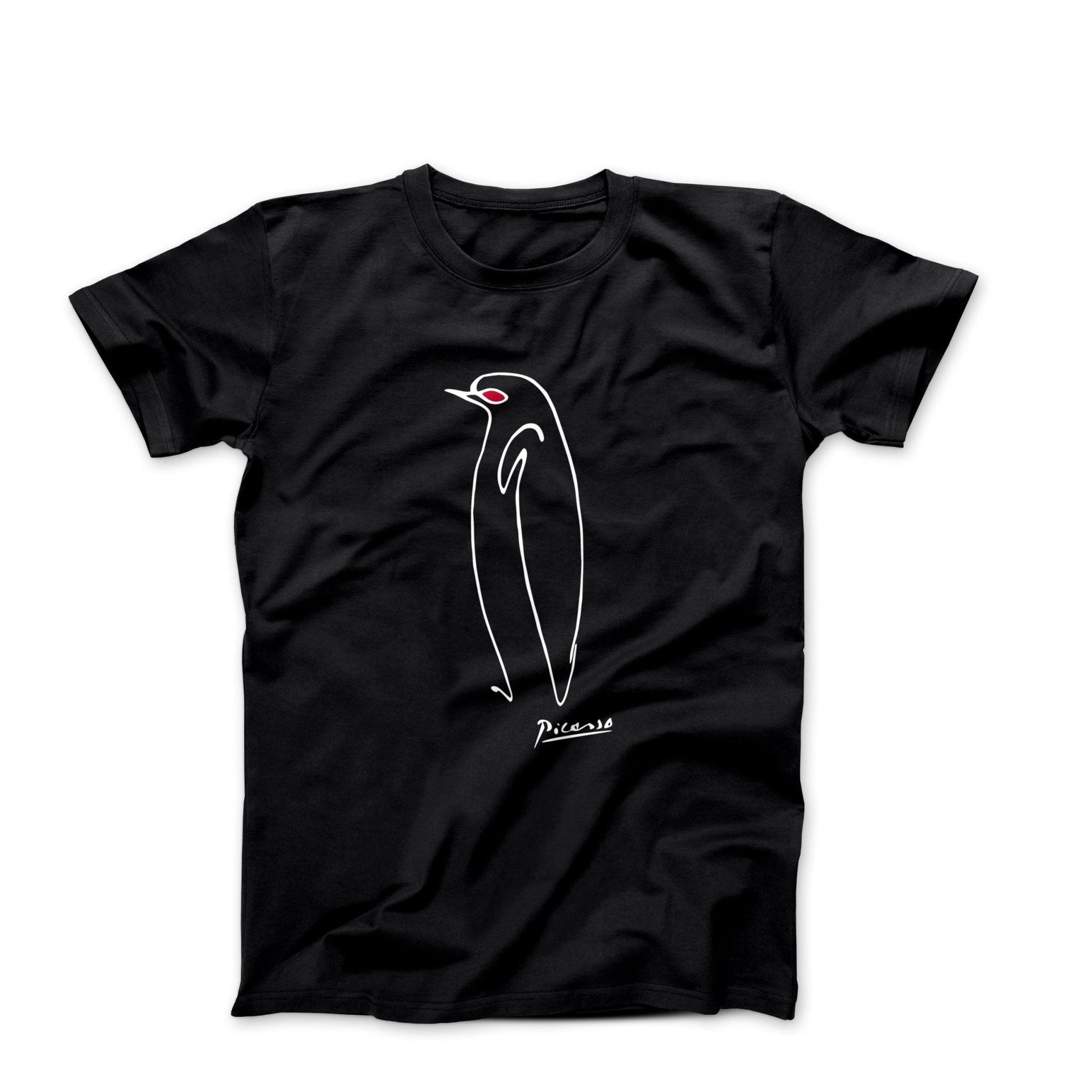 Picasso Penguin Line Sketch T-shirt - Greatest Artists - Harvey Ltd