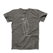 Picasso Penguin Line Sketch T-shirt - Greatest Artists - Harvey Ltd