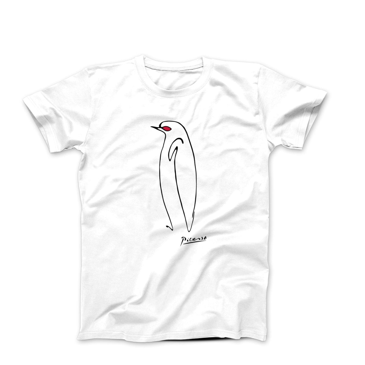Picasso Penguin Line Sketch T-shirt - Greatest Artists - Harvey Ltd
