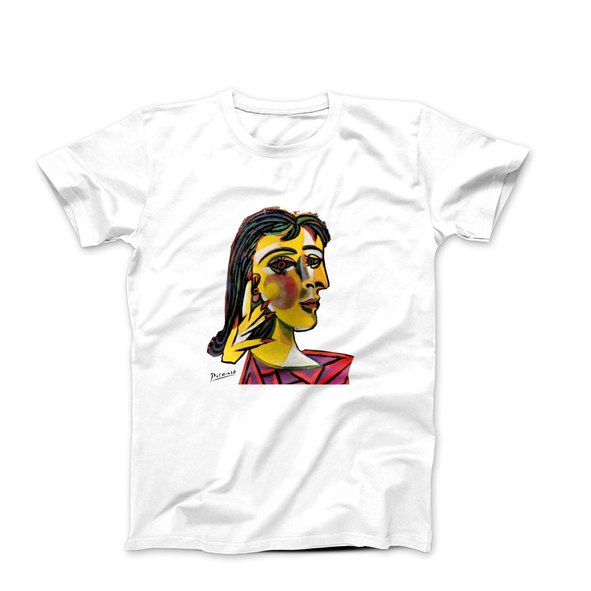Picasso Portrait of Dora Maar 1937 Art T-shirt - Greatest Artists - Harvey Ltd