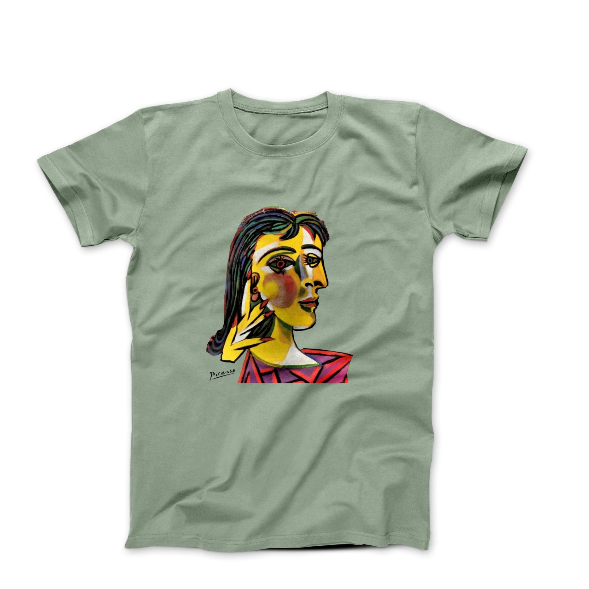 Picasso Portrait of Dora Maar 1937 Art T-shirt - Greatest Artists - Harvey Ltd