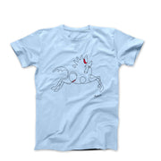 Picasso Stallion Line Sketch T-shirt - Greatest Artists - Harvey Ltd