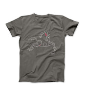 Picasso Stallion Line Sketch T-shirt - Greatest Artists - Harvey Ltd
