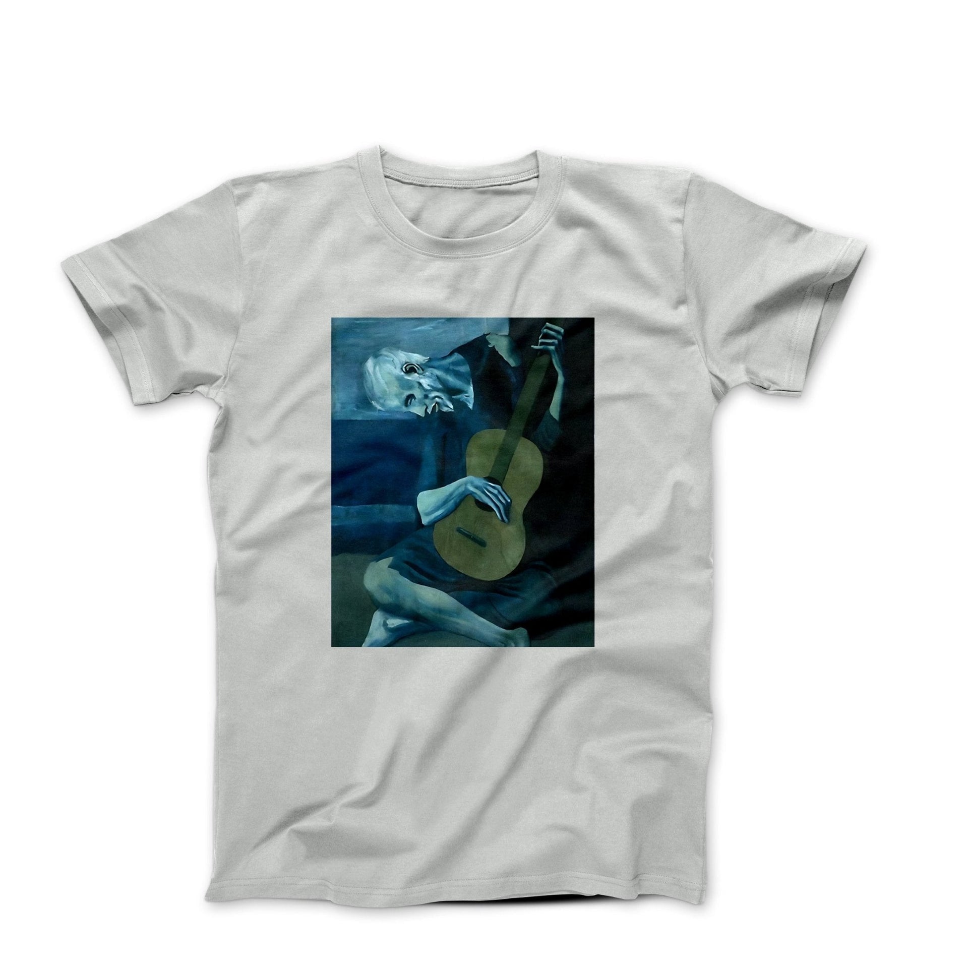 Picasso The Old Guitarist Artwork T-shirt - Greatest Artists - Harvey Ltd