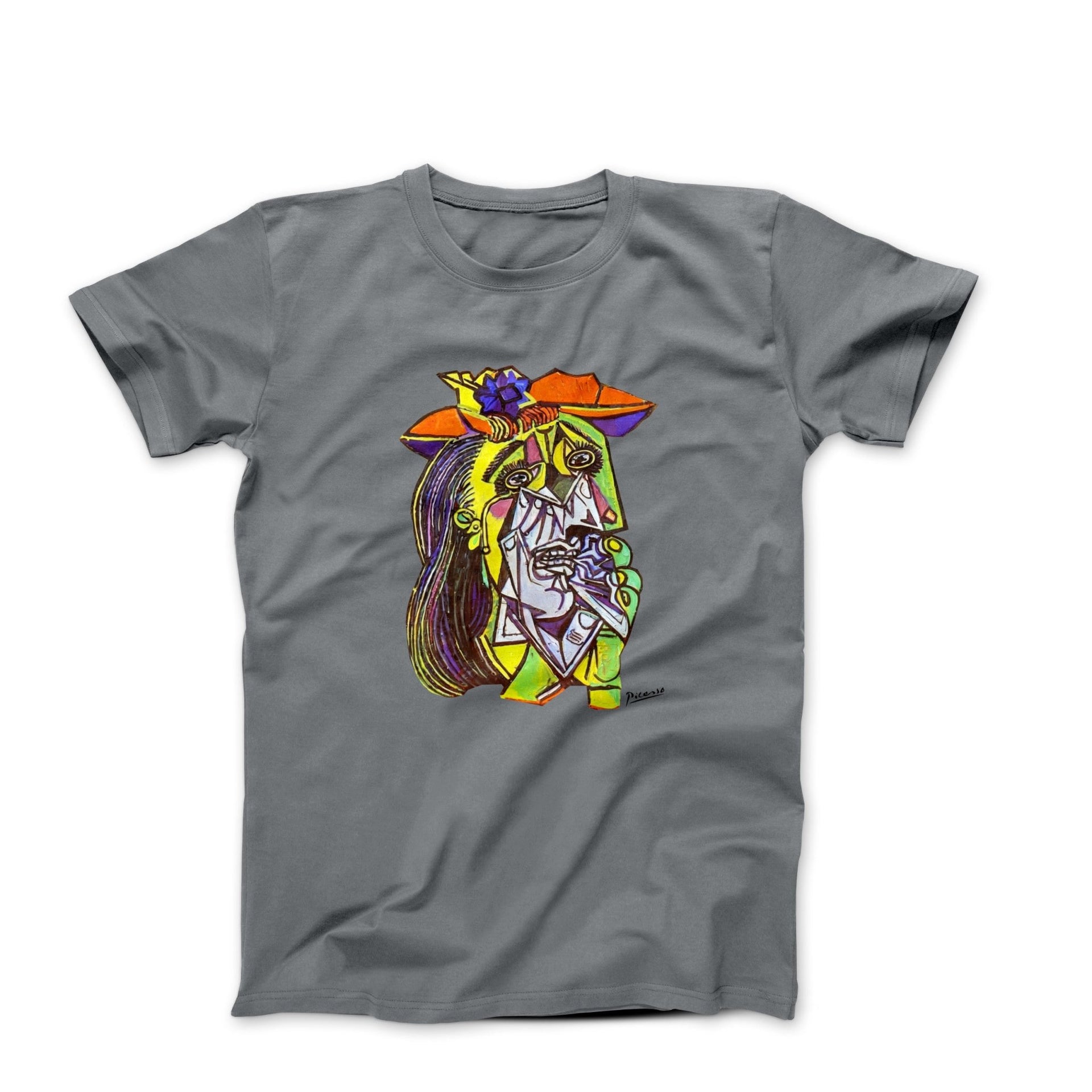 Picasso The Weeping Woman 1937 Art T-shirt - Greatest Artists - Harvey Ltd