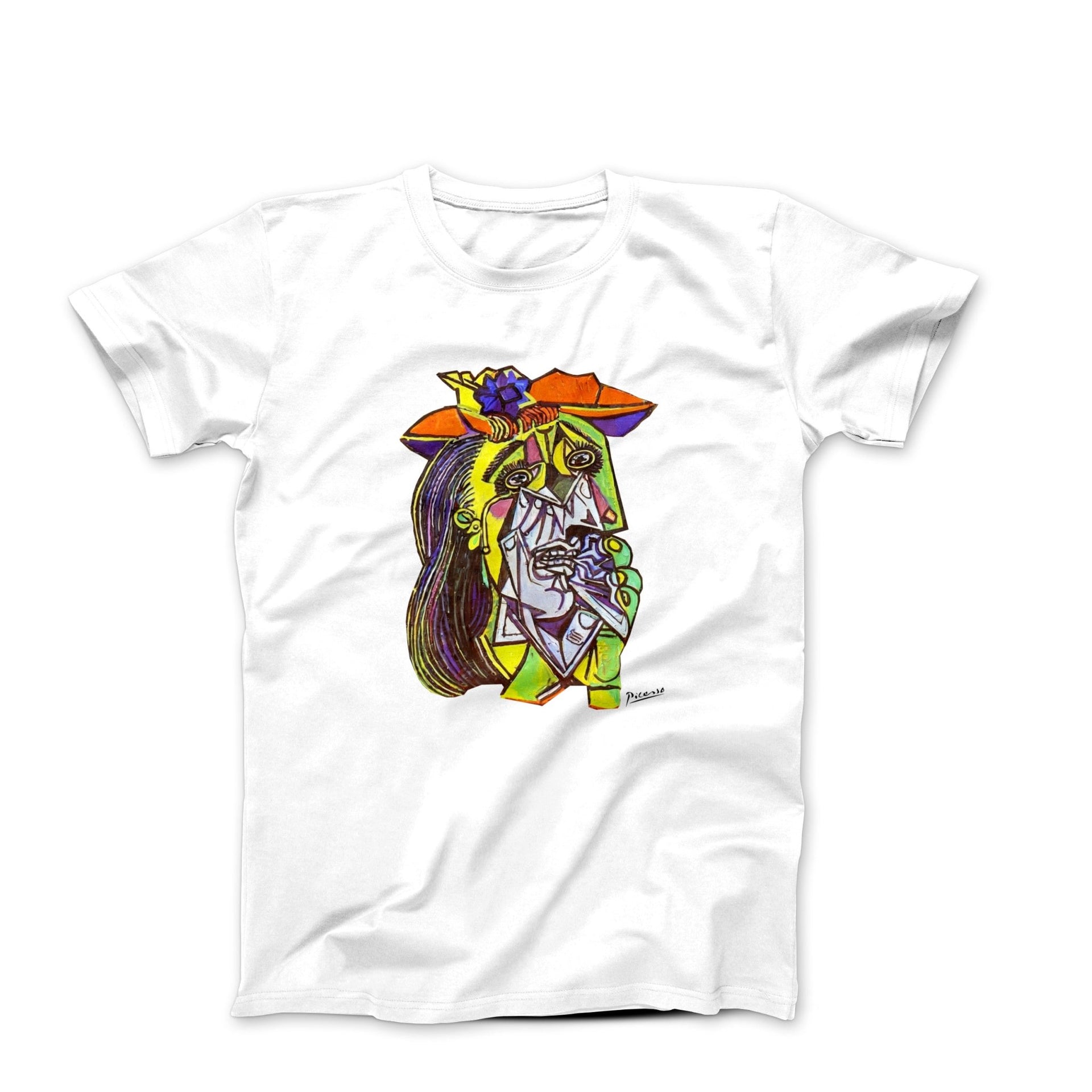 Picasso The Weeping Woman 1937 Art T-shirt - Greatest Artists - Harvey Ltd