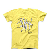Picasso Three Dancers (1925) Line Drawing T-shirt - Greatest Artists - Harvey Ltd