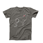 Picasso Wolf Line Sketch T-shirt - Greatest Artists - Harvey Ltd