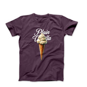Plain Vanilla Ice Cream Cone Illustration T-shirt - Humorous, Lifestyle & Others - Harvey Ltd