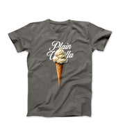 Plain Vanilla Ice Cream Cone Illustration T-shirt - Humorous, Lifestyle & Others - Harvey Ltd