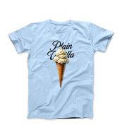 Plain Vanilla Ice Cream Cone Illustration T-shirt - Humorous, Lifestyle & Others - Harvey Ltd