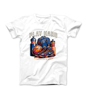 Play Hard, Essentials Only Illustration T-shirt - Relationships & Well - Being - Harvey Ltd