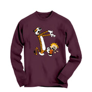 Playing Zombies Illustration Long Sleeve Tee - Comics, Movies & Music - Harvey Ltd