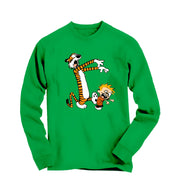 Playing Zombies Illustration Long Sleeve Tee - Comics, Movies & Music - Harvey Ltd