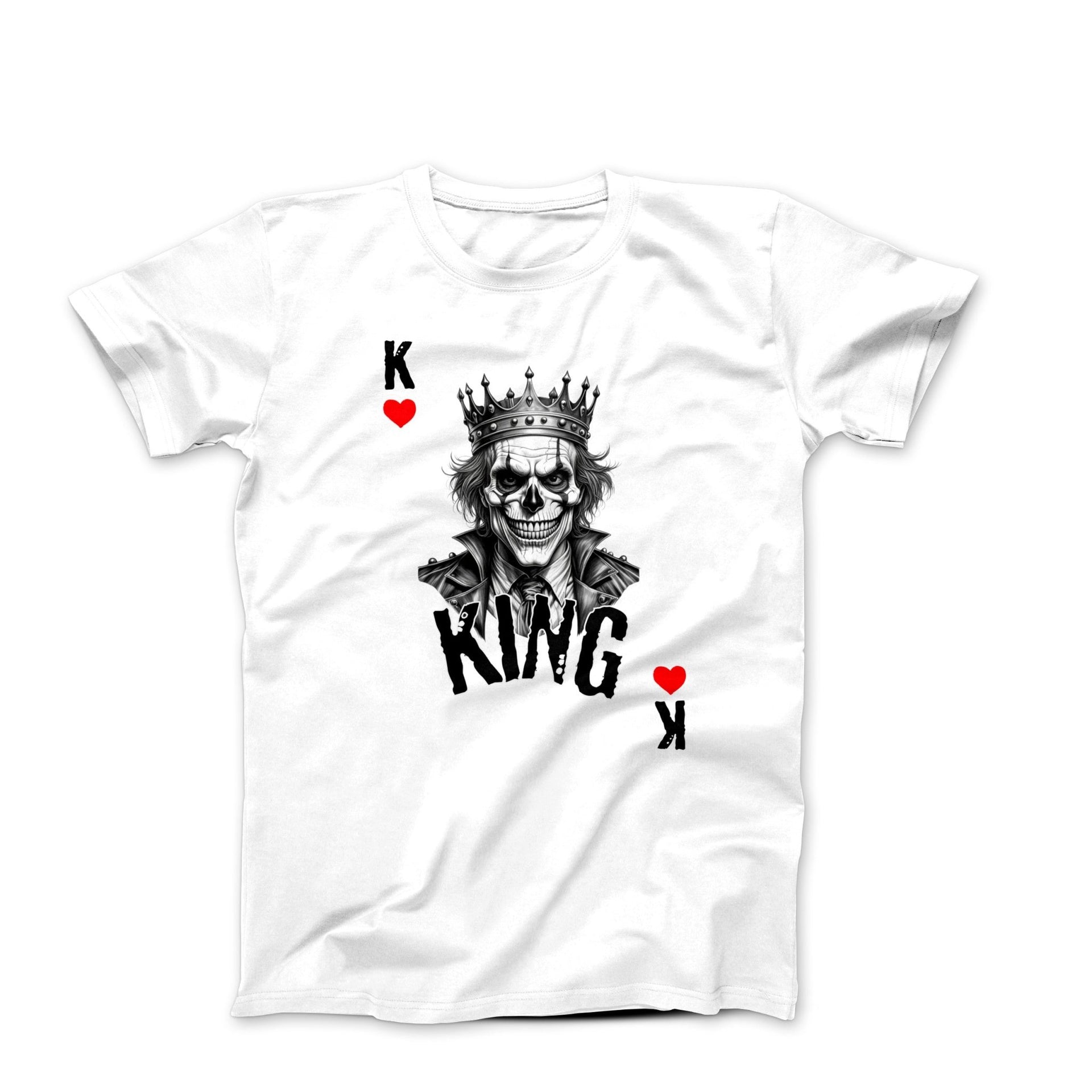 Poker King Playing Card T-shirt - Movies, TV & Others - Harvey Ltd