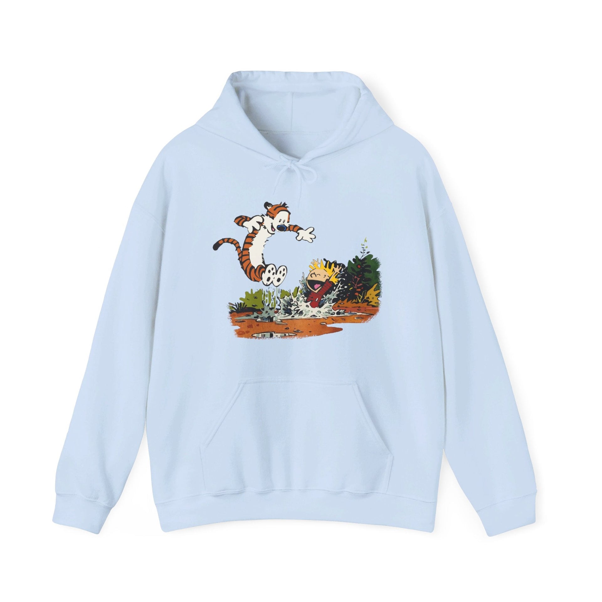 Puddle Splashing Comics Hoodie - Clothing - Harvey Ltd