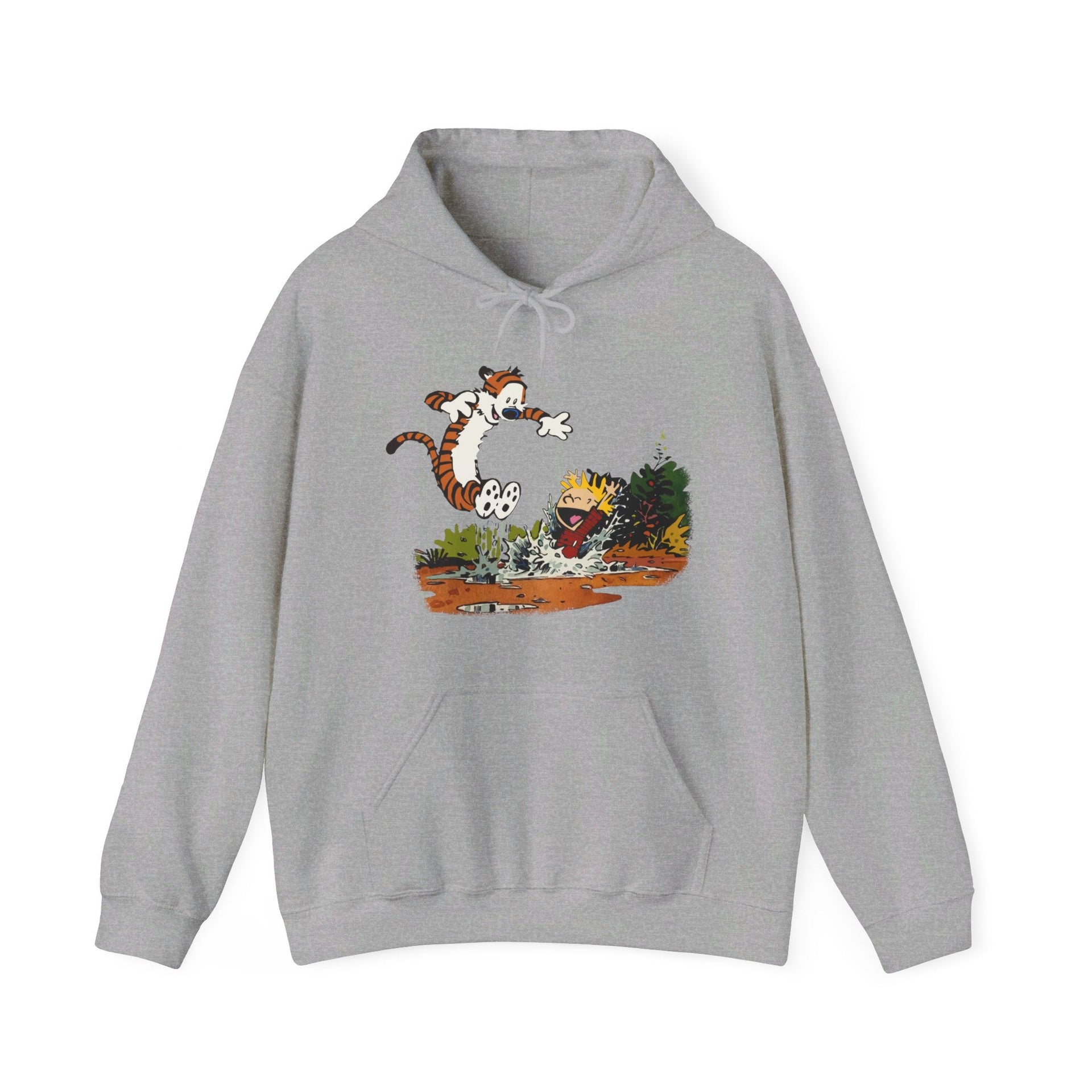 Puddle Splashing Comics Hoodie - Clothing - Harvey Ltd