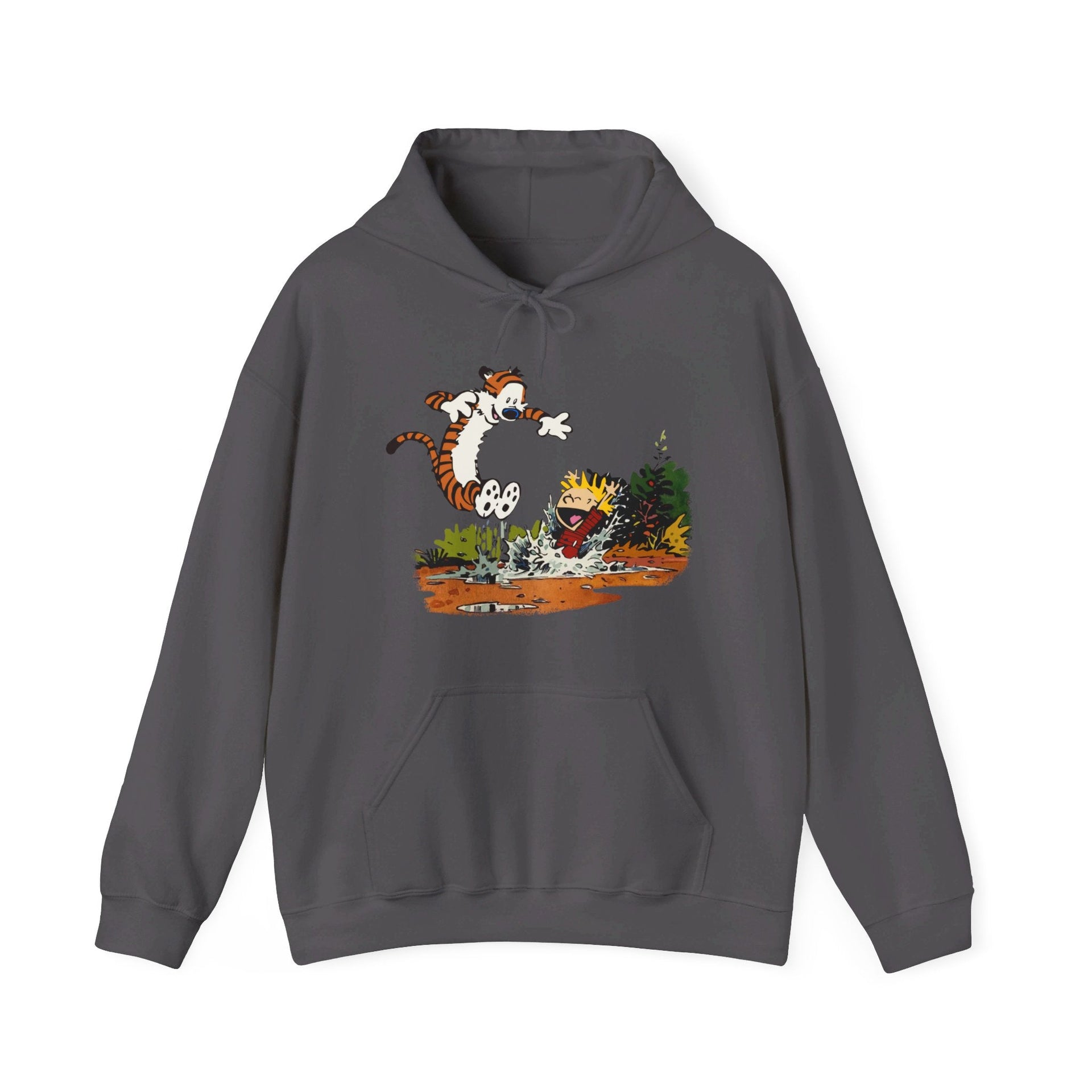 Puddle Splashing Comics Hoodie - Clothing - Harvey Ltd