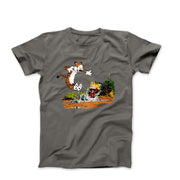 Puddle Splashing Comics T - shirt - Clothing - Harvey Ltd