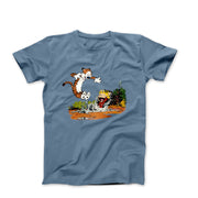 Puddle Splashing Comics T - shirt - Clothing - Harvey Ltd