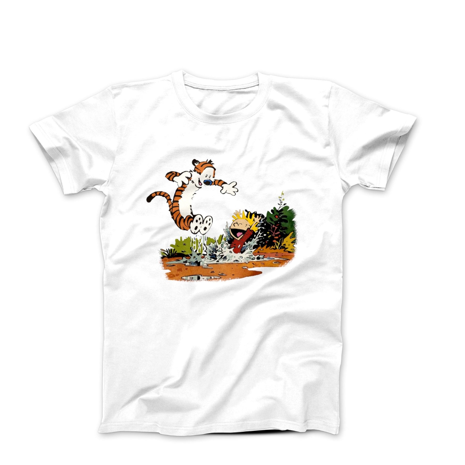 Puddle Splashing Comics T - shirt - Clothing - Harvey Ltd