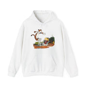 Puddle Splashing Illustration Hoodie - Comics, Movies & Music - Harvey Ltd