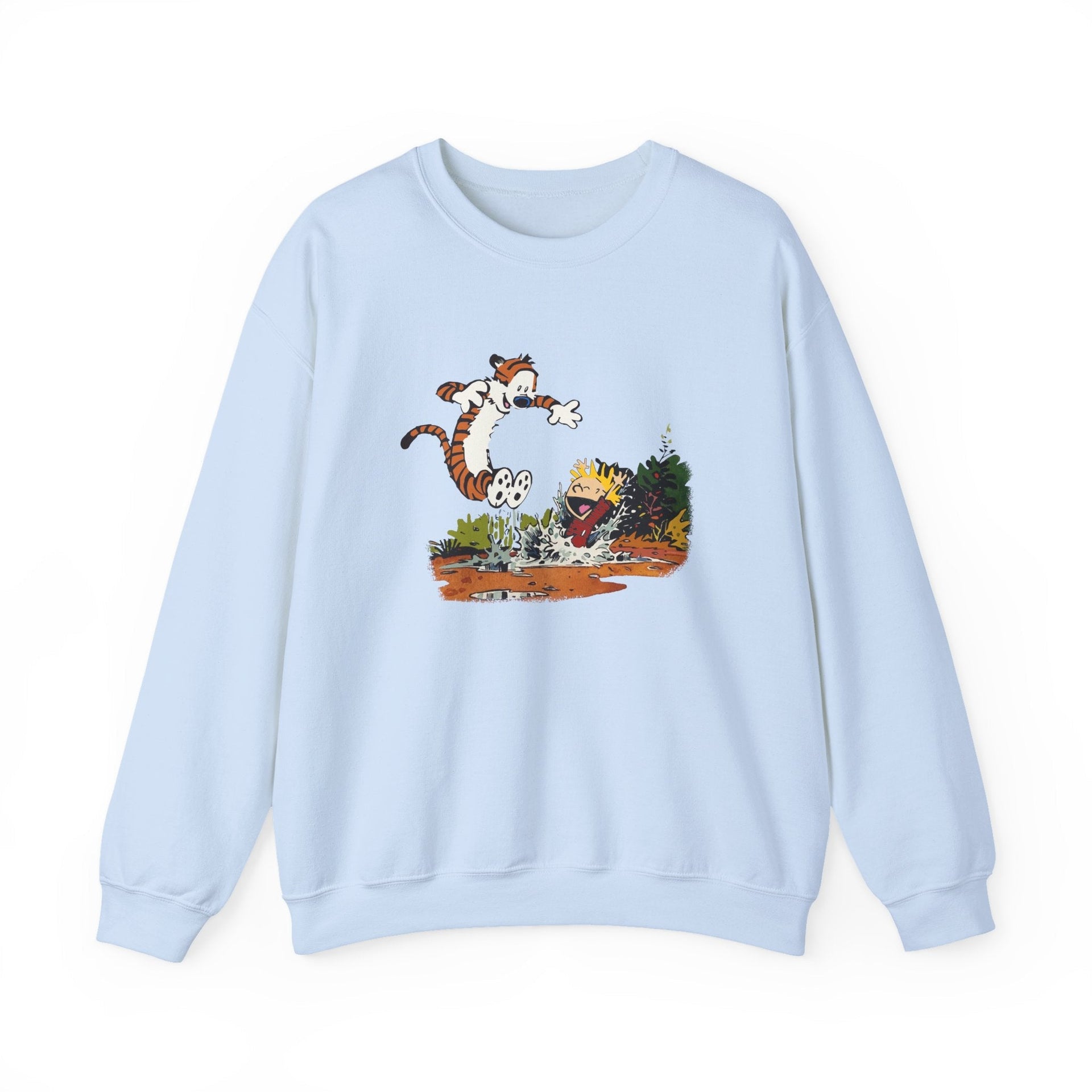 Puddle Splashing Illustration Sweatshirt - Comics, Movies & Music - Harvey Ltd