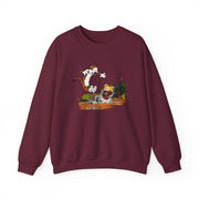 Puddle Splashing Illustration Sweatshirt - Comics, Movies & Music - Harvey Ltd