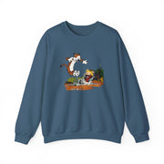 Puddle Splashing Illustration Sweatshirt - Comics, Movies & Music - Harvey Ltd