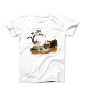 Puddle Splashing Illustration T-shirt - Comics, Movies & Music - Harvey Ltd