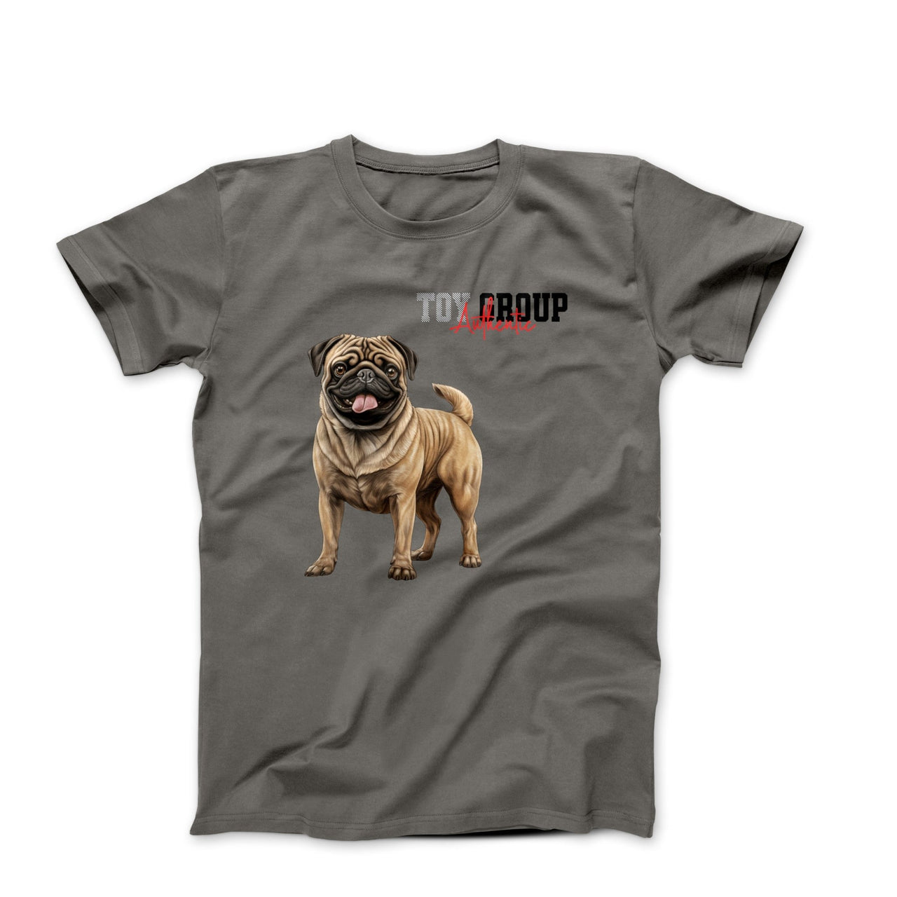 Pug Illustration T-shirt - Pets - Harvey Ltd