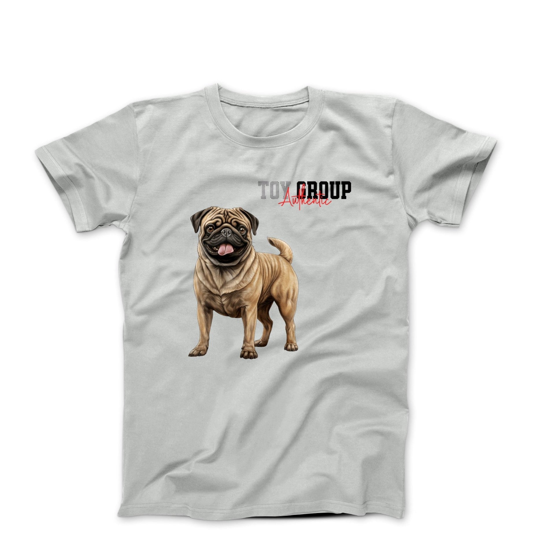 Pug Illustration T-shirt - Pets - Harvey Ltd