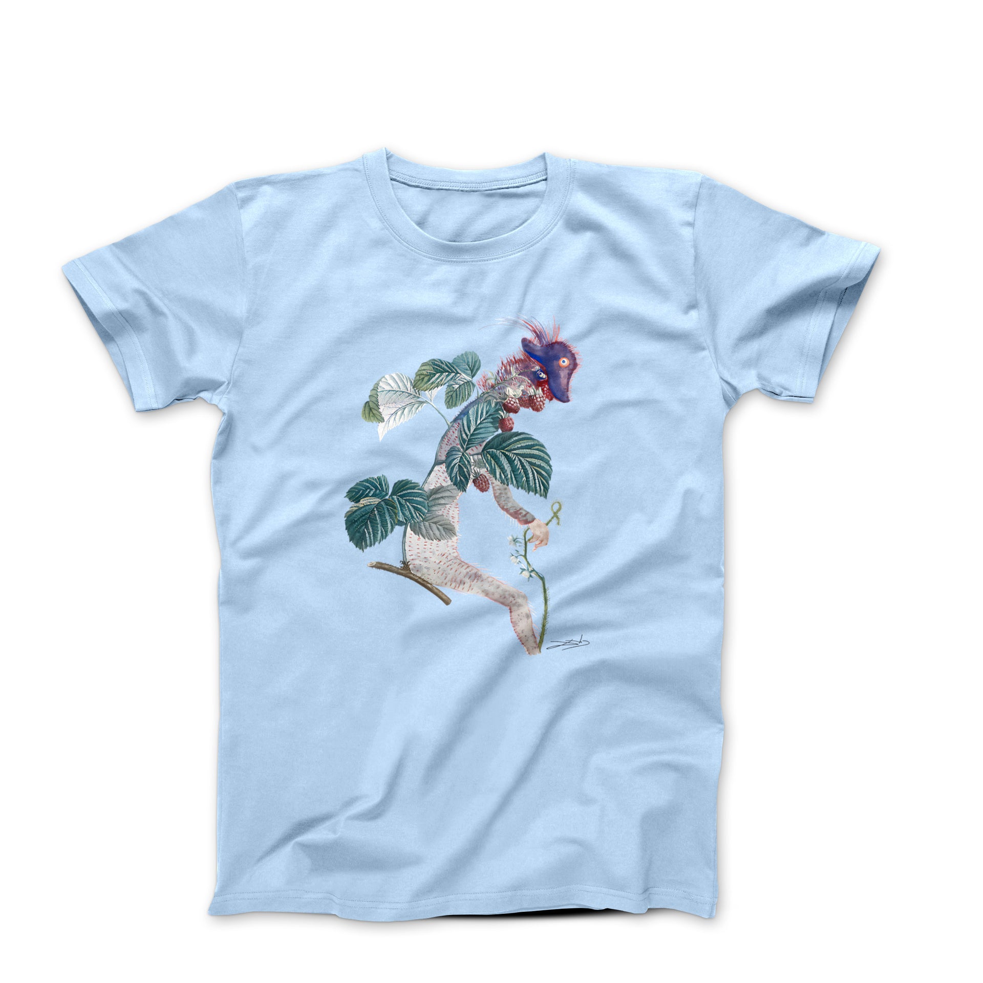 Dali Raspberry Bush (1969) Artwork T-shirt - Greatest Artists - Harvey Ltd