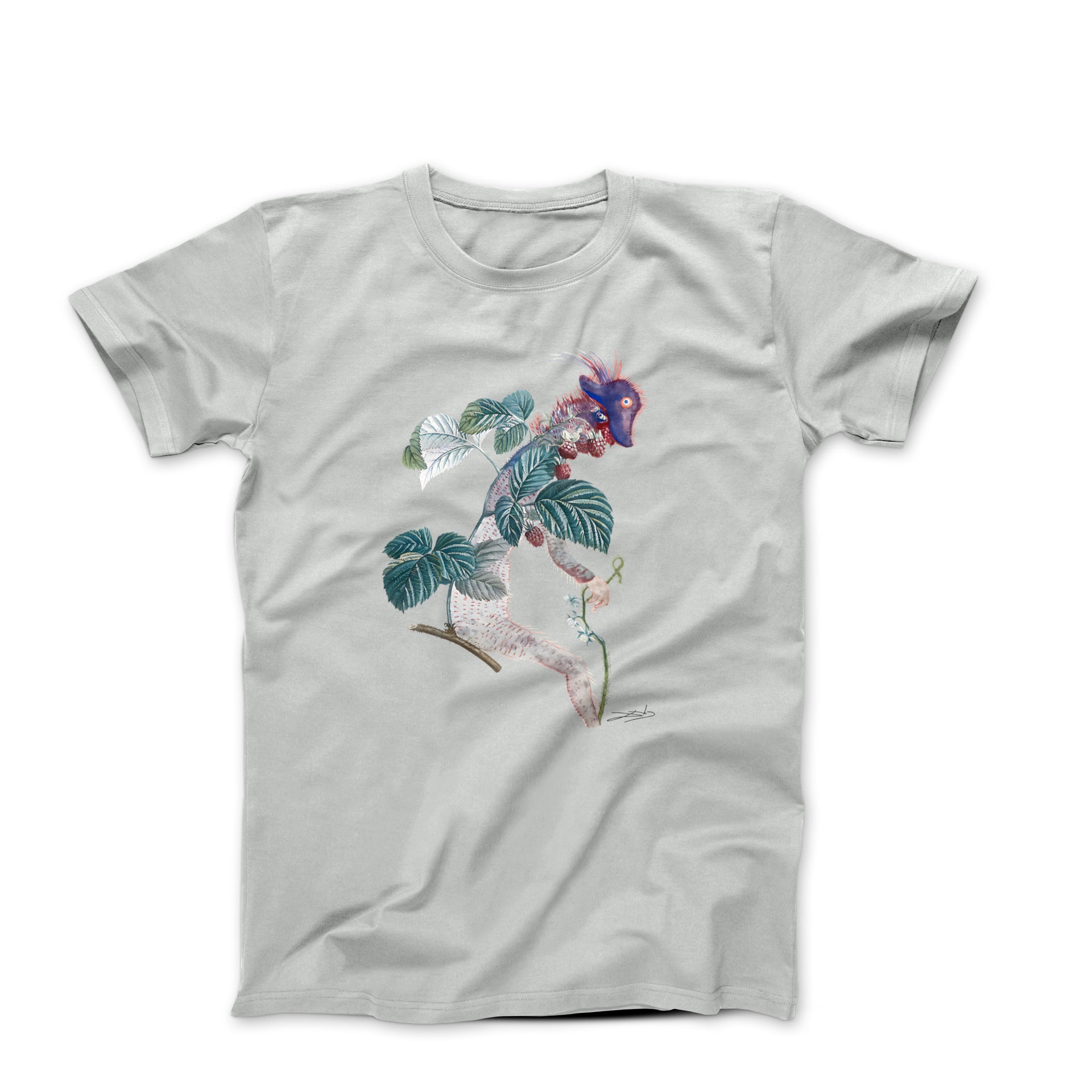 Dali Raspberry Bush (1969) Artwork T-shirt - Greatest Artists - Harvey Ltd