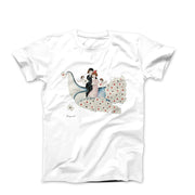 Raymond Peynet Les Amoureux du Bridge (1987) Art T-shirt - Clothing - Harvey Ltd