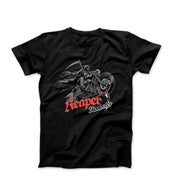Reaper Roadster Illustration T-shirt - Cars, Trucks & Cycles - Harvey Ltd