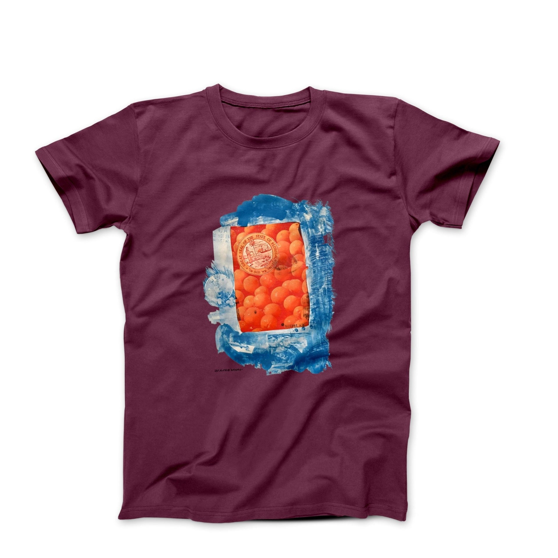 Robert Rauschenberg Banner (1969) Art T-shirt - Clothing - Harvey Ltd