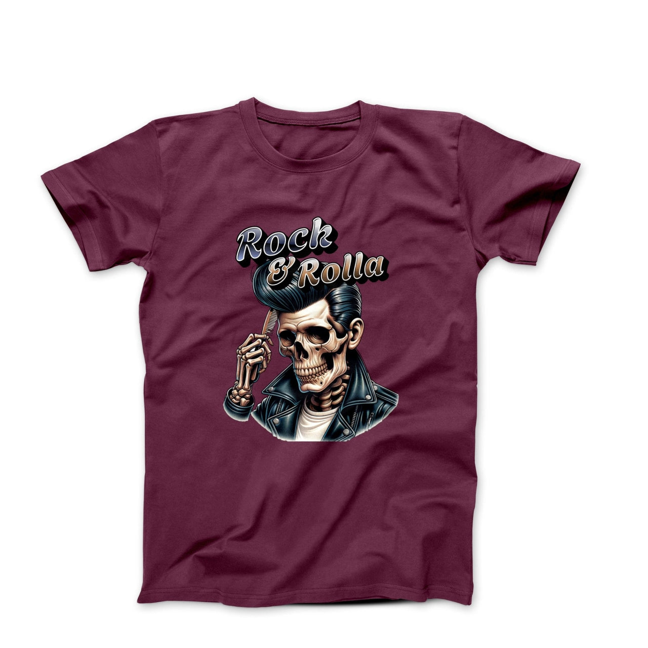 Rock & Rolla Illustration T-shirt - Comics, Movies & Music - Harvey Ltd