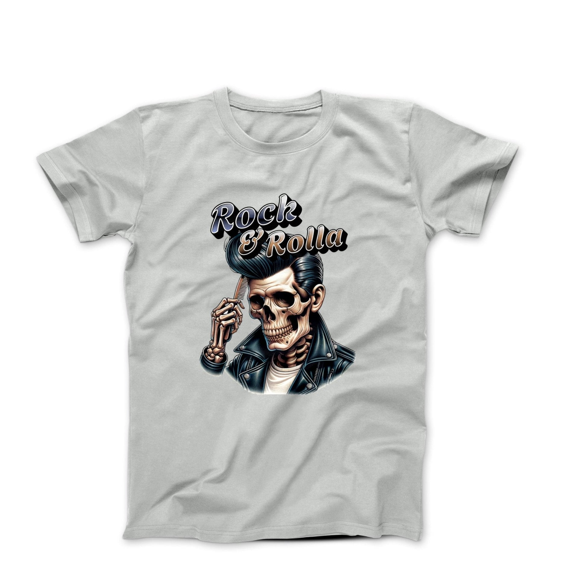 Rock & Rolla Illustration T-shirt - Comics, Movies & Music - Harvey Ltd