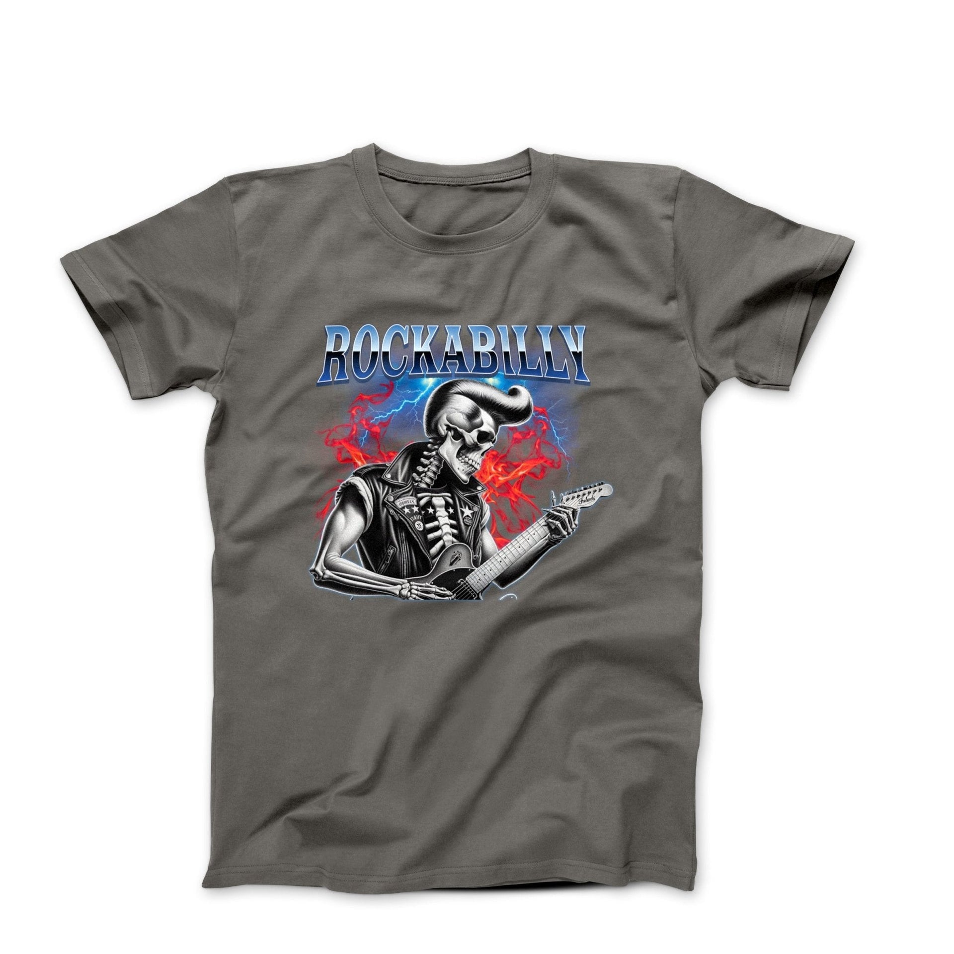 Rockabilly Digital Art T-shirt - Comics, Movies & Music - Harvey Ltd