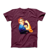 Rosie the Riveter (1942) Poster Art T-shirt - Clothing - Harvey Ltd