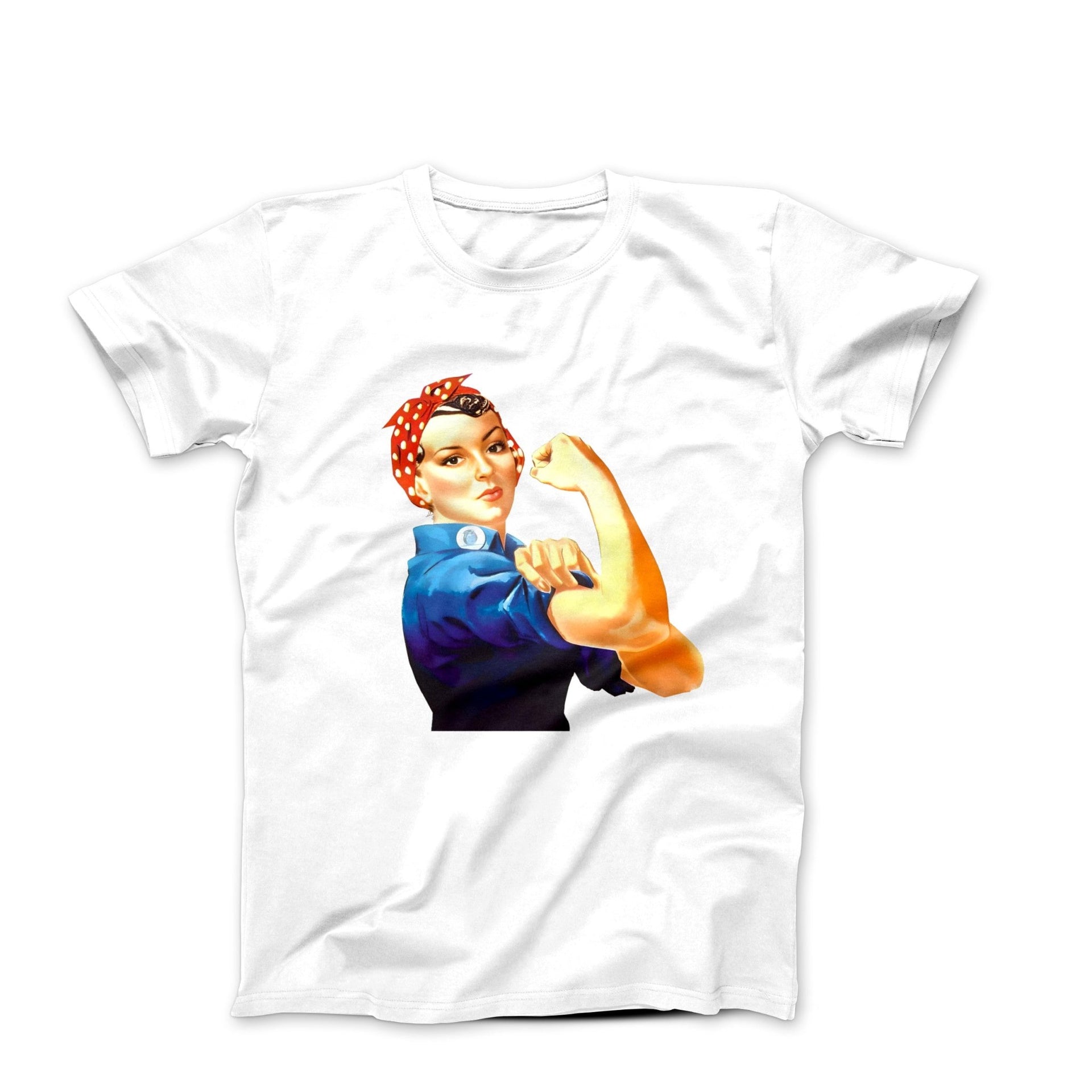 Rosie the Riveter (1942) Poster Art T-shirt - Clothing - Harvey Ltd