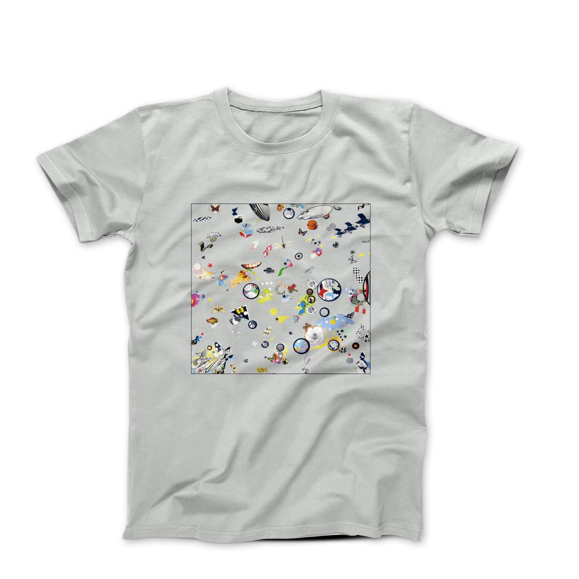 Rotating Wheel (LZ III) 1970 Album Art T-shirt - Comics, Movies & Music - Harvey Ltd