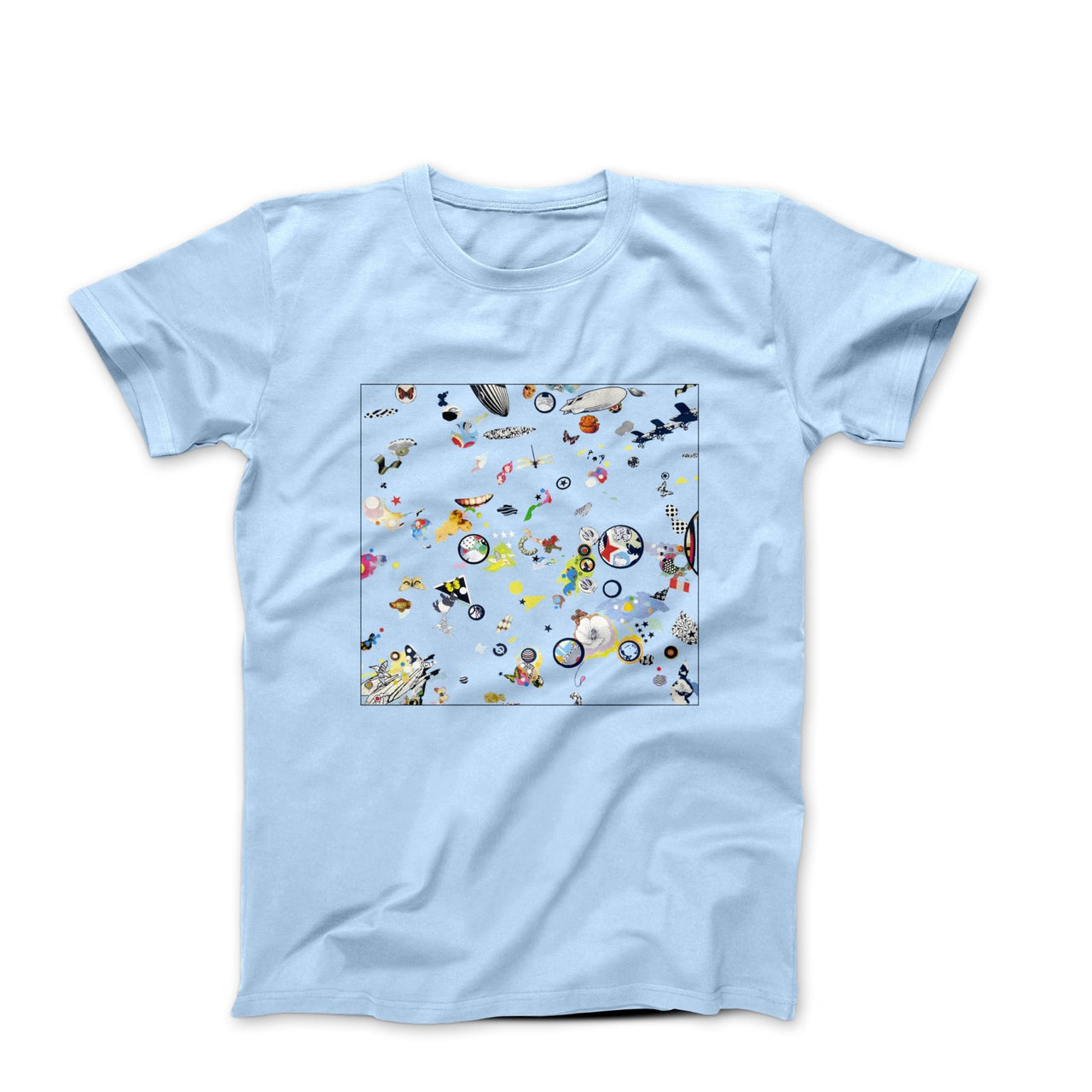 Rotating Wheel (LZ III) 1970 Album Art T-shirt - Comics, Movies & Music - Harvey Ltd