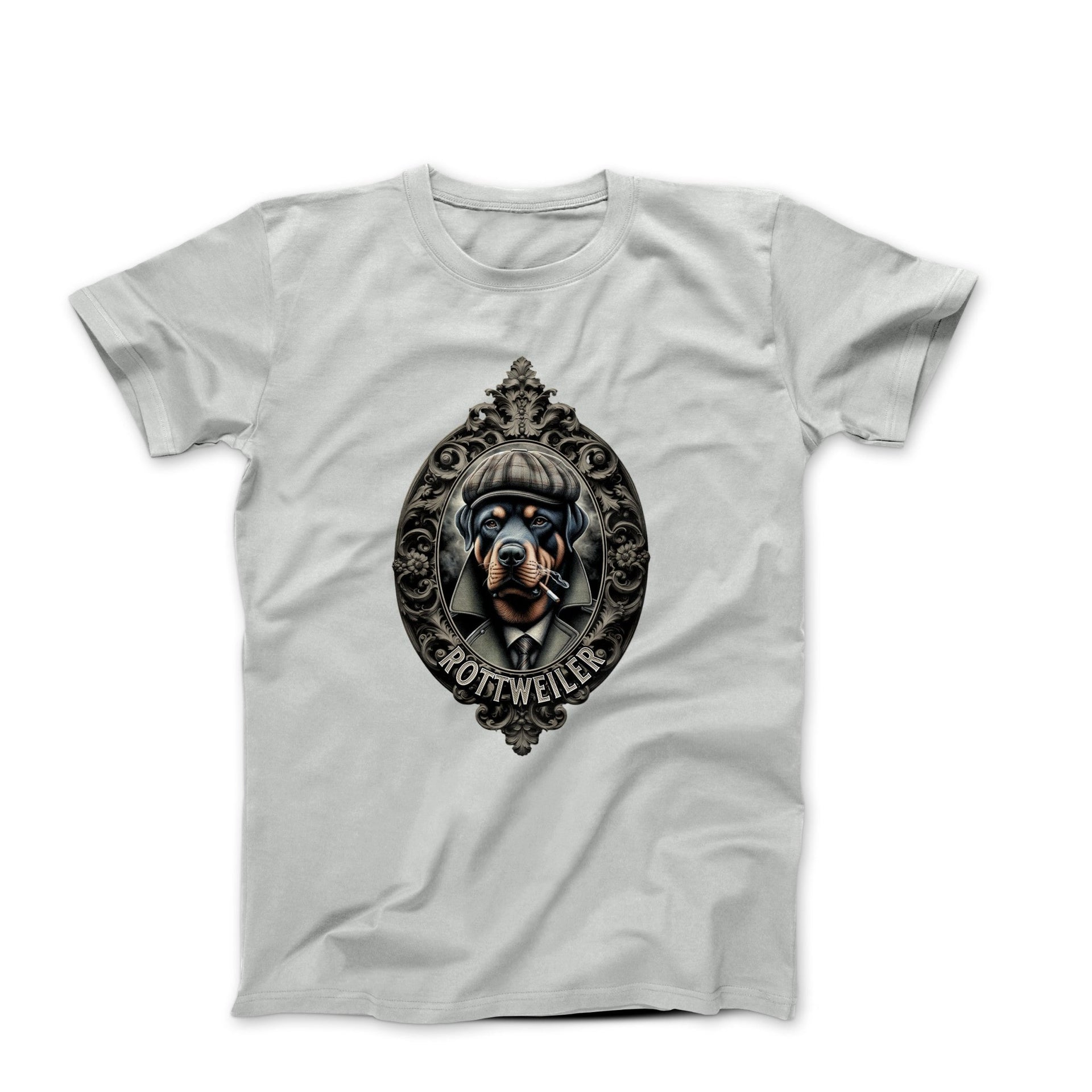 Rottweiler Guard Agency Illustration T-shirt - Pets - Harvey Ltd