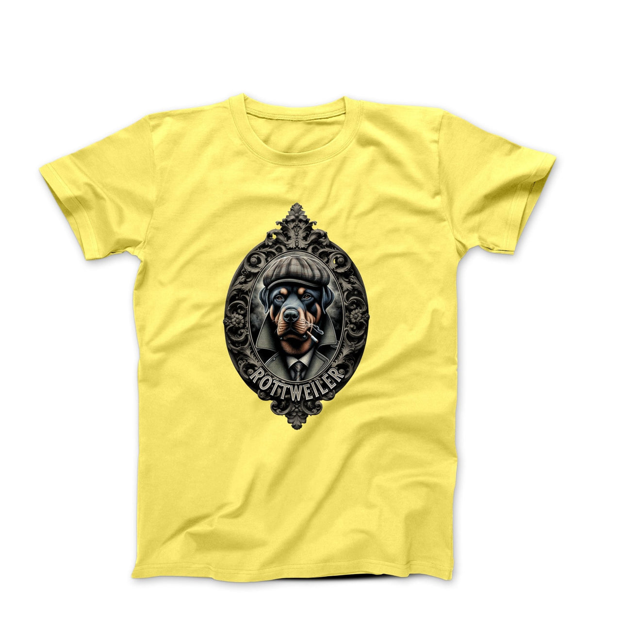 Rottweiler Guard Agency Illustration T-shirt - Pets - Harvey Ltd