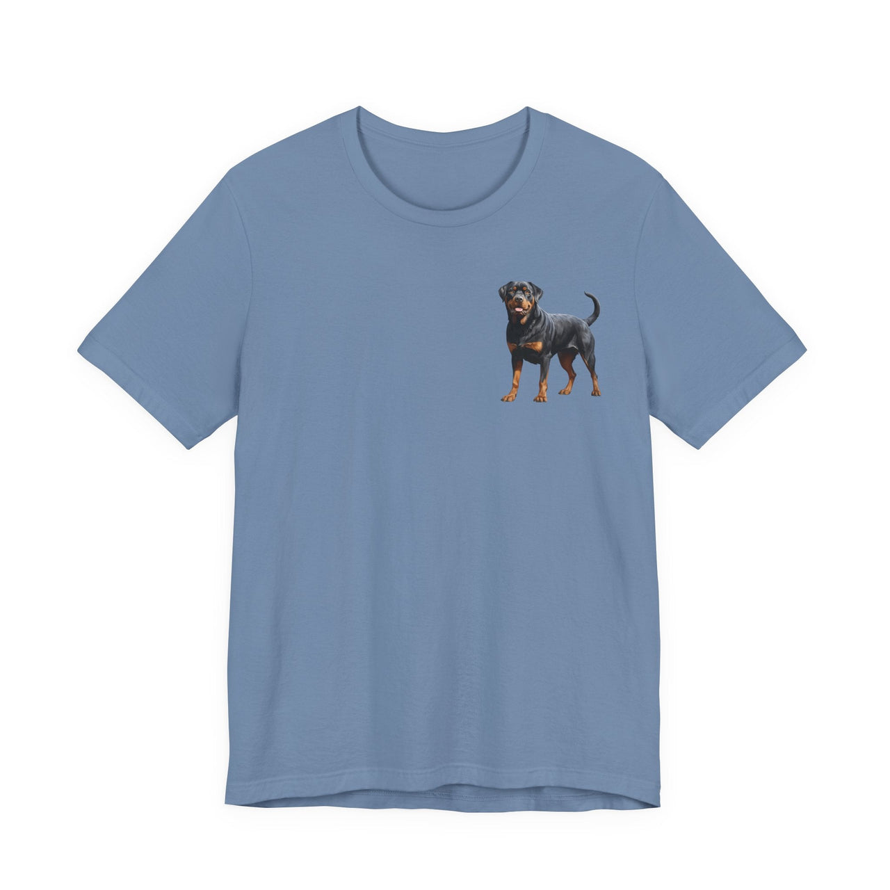 Rottweiler Illustration 2 - sided Print T-shirt - Pets & Animals - Harvey Ltd