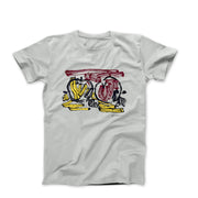 Roy Lichtenstein Red Apple and Yellow Apple (1982) Art T-shirt - Street, Pop & Media Art - Harvey Ltd